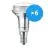 Confezione Multipack 6x Philips Corepro LEDspot E14 R50 2.8W 210lm 36D - 827 Bianco Molto Caldo | Sostitutiva 40W