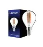 Noxion Lucent Lustre LED E14 Sferica Filamento Chiara 4.5W 470lm - 827 Bianco Molto Caldo | Dimmerabile - Sostitutiva 40W