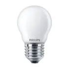 Philips Corepro LEDluster E27 Sferica Ghiaccio 4.3W 470lm - 827 Bianco Molto Caldo | Sostitutiva 40W