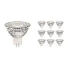 Confezione Multipack 10x Noxion Faretti LED GU5.3 MR16 2.5W 230lm 36D - 827 Bianco Molto Caldo | Sostitutiva 20W