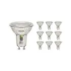 Confezione Multipack 10x Noxion Faretti LED GU10 PAR16 5.5W 560lm 36D - 830 Luce Calda | Sostitutiva 80W