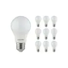 Confezione Multipack 10x Noxion Lucent Classic LED E27 Pera Ghiaccio 8W 806lm - 930 Luce Calda -  | Miglior Resa Cromatica - Sostitutiva 60W